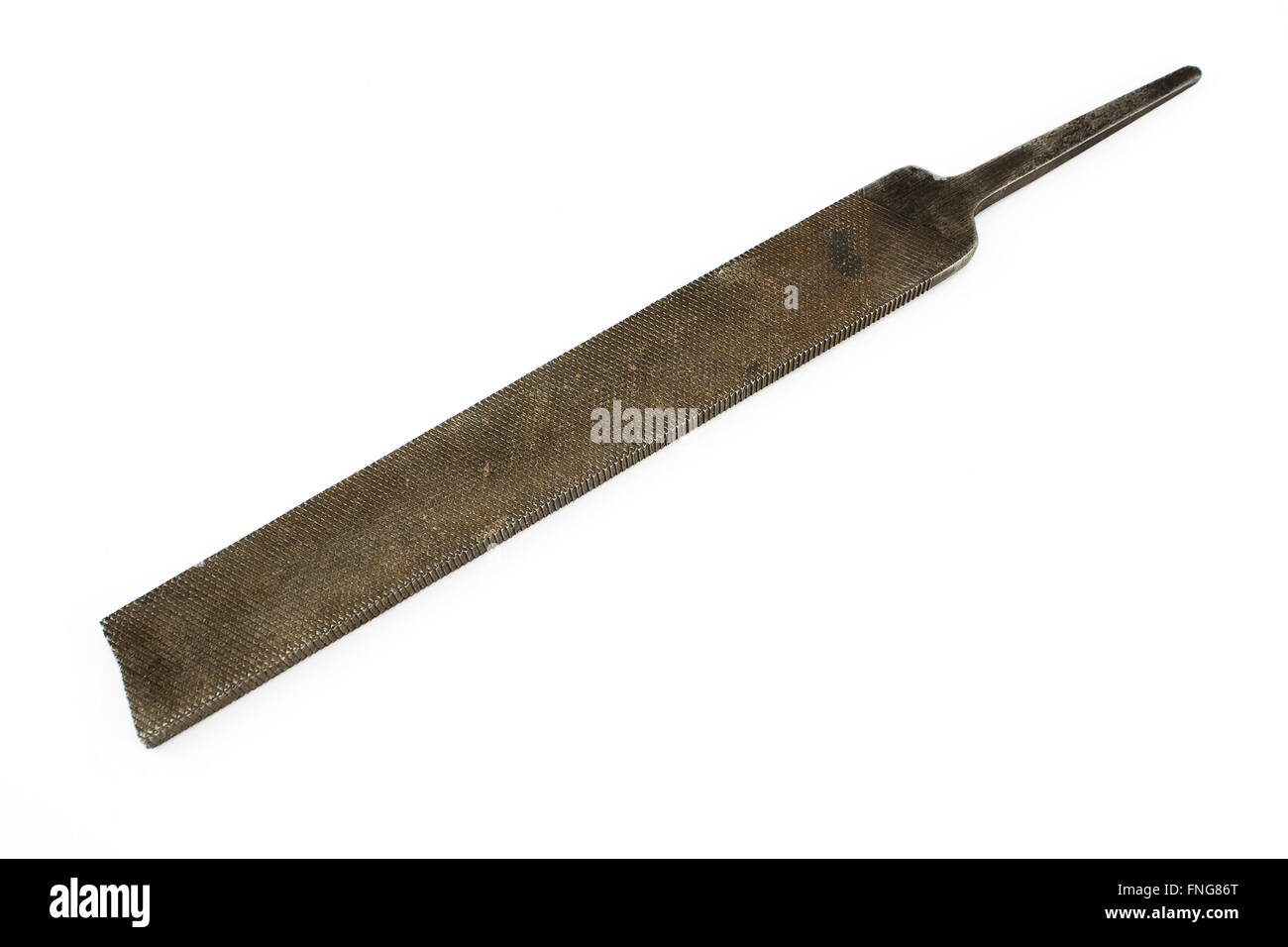 Rusted Rasp Old rusty rasp isolated on white Stock Photo - Alamy