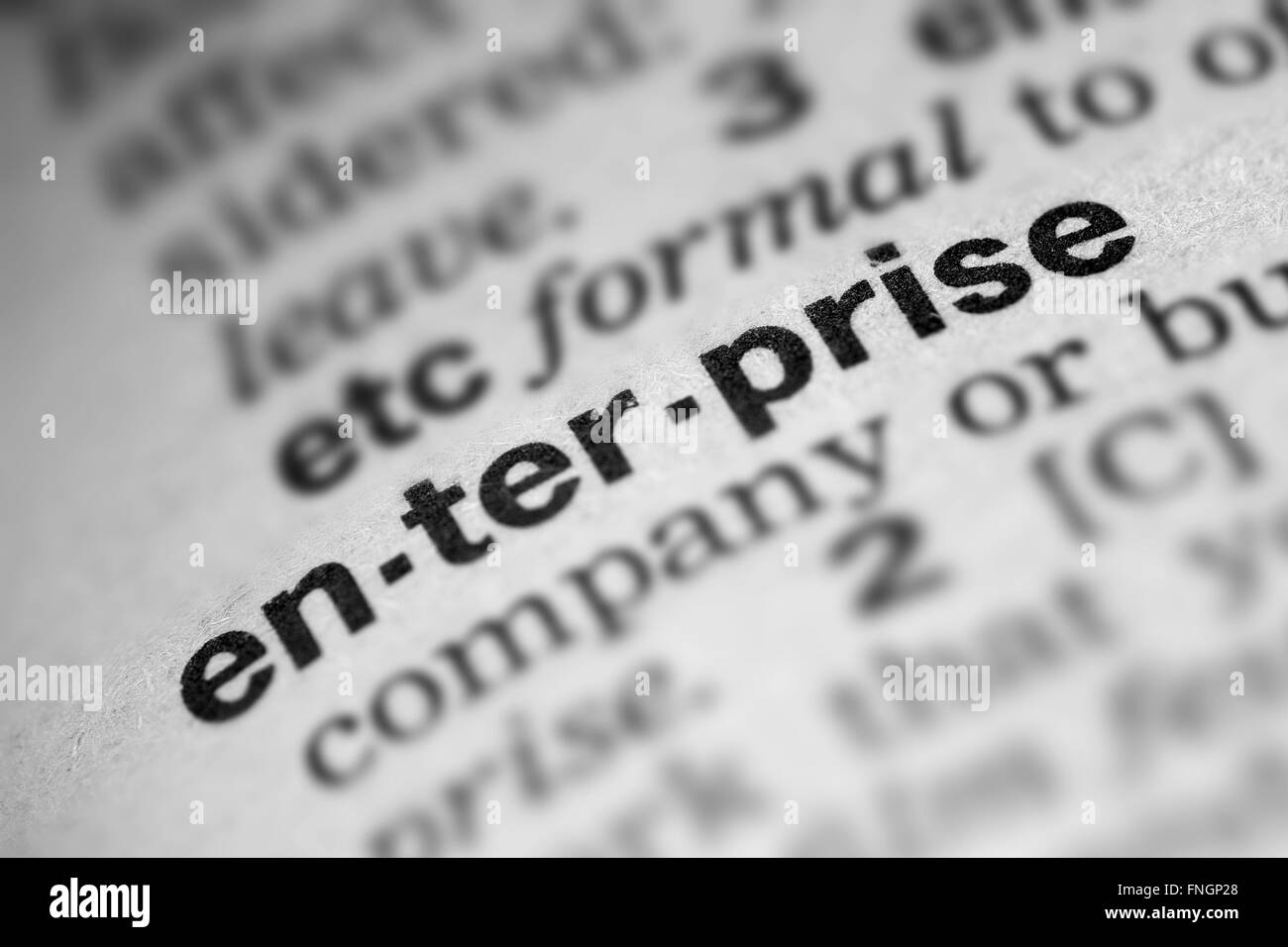 enterprise-definition-word-text-in-dictionary-page-stock-photo-alamy