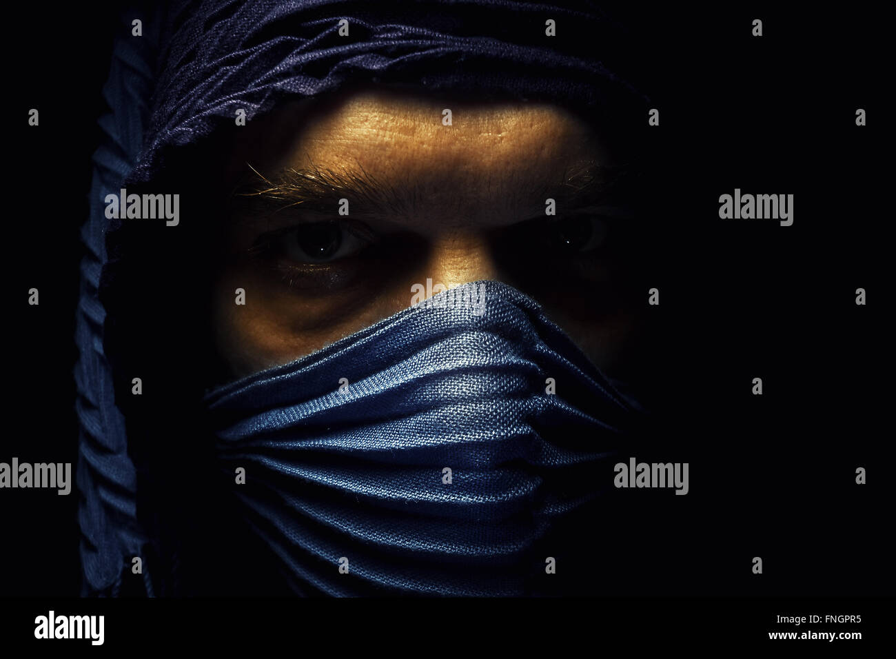 Man wearing face cover hi-res stock photography and images - Alamy