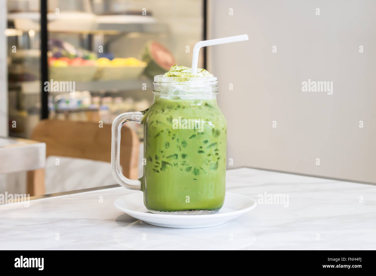 Milk green tea hires stock photography and images Alamy
