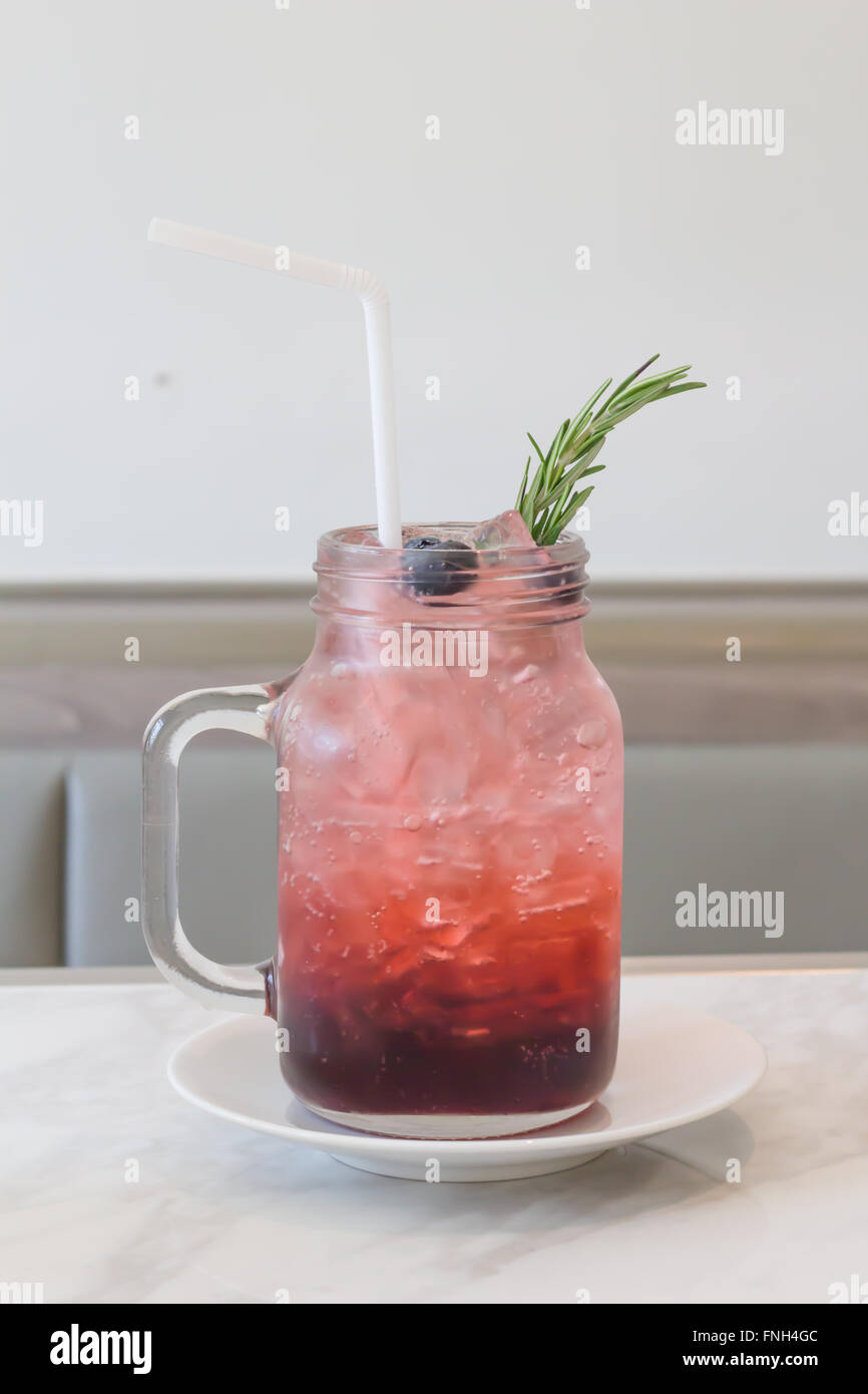 Italian soda juice Stock Photo Alamy