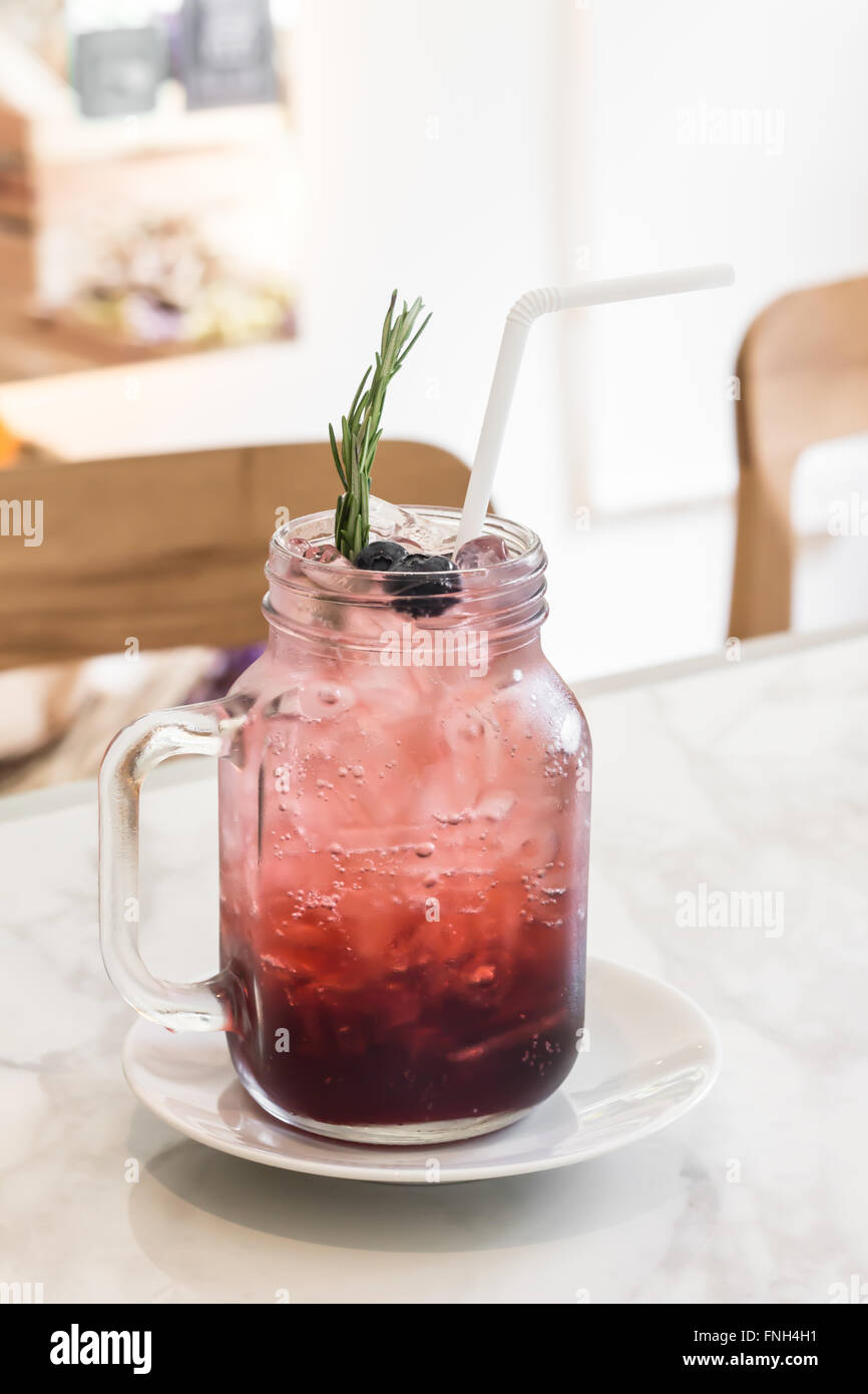 Italian soda juice Stock Photo Alamy