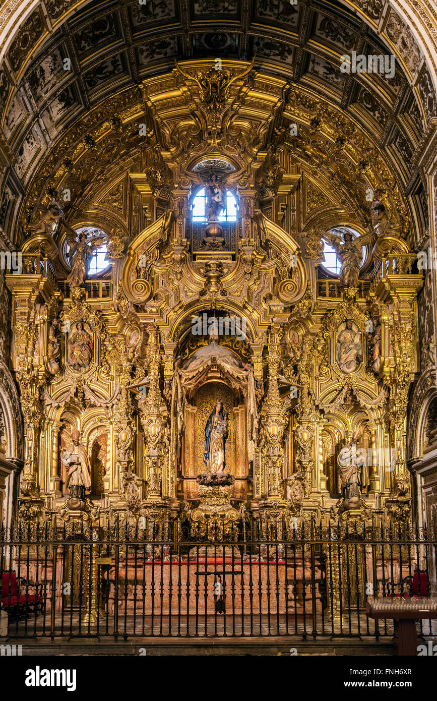 Main Chapel, Cathedral, Granada, Andalusia, Spain Stock Photo