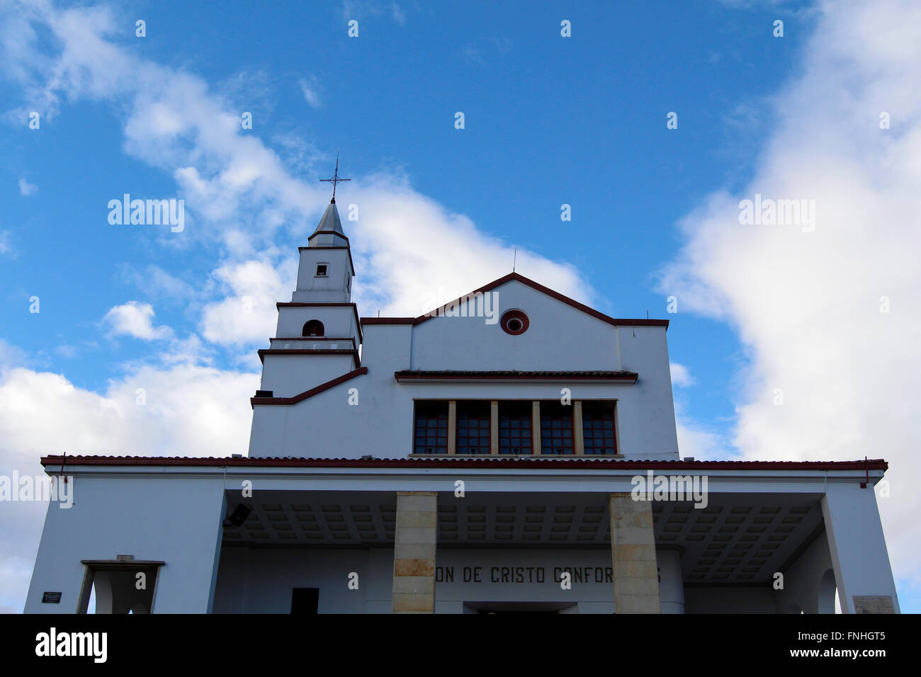 Monserrate Church, Bogota, Colombia Stock Photo