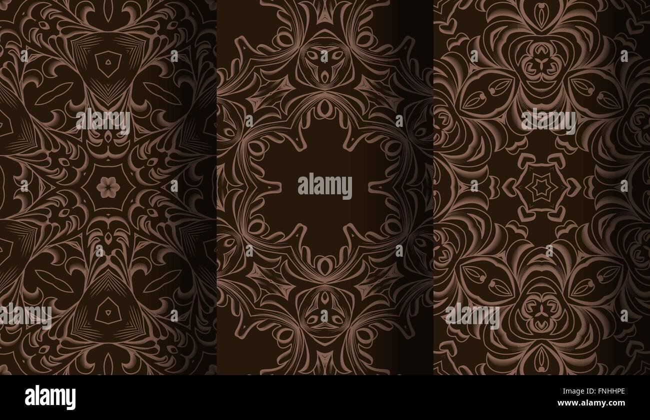 Vector of Seamless Patterns set Stock Vector Image & Art - Alamy