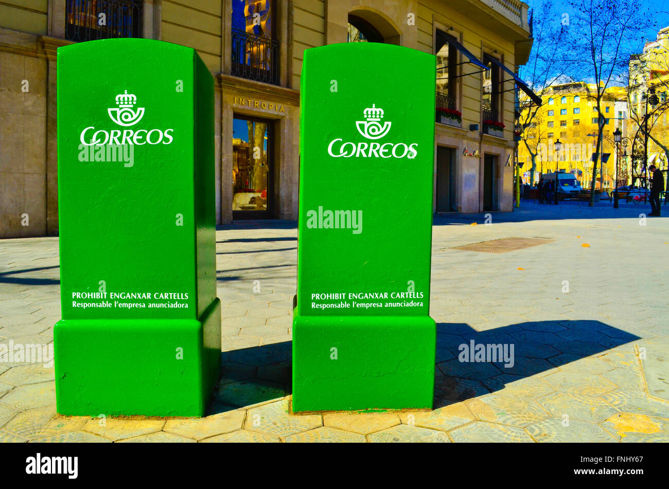 Mail box barcelona hires stock photography and images Alamy