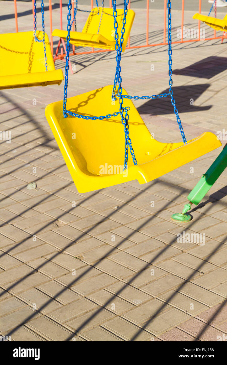 Chain swing rides hires stock photography and images Alamy