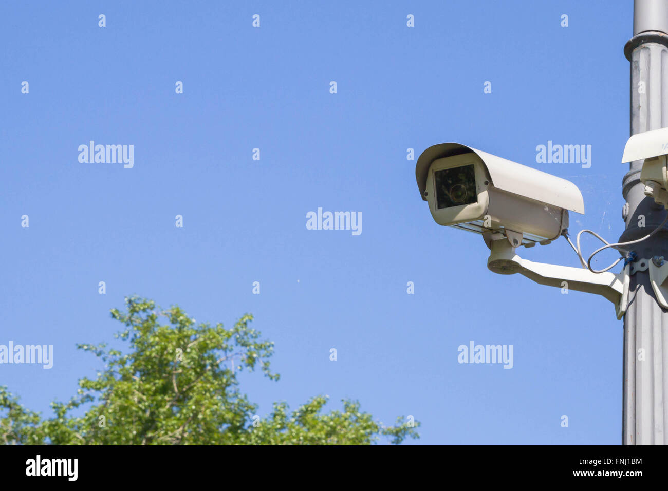 Security camera on light pole hi-res stock photography and images - Alamy