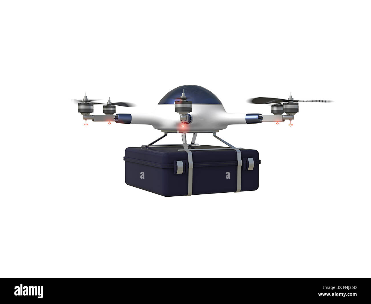 Drone delivery 3d Cut Out Stock Images & Pictures - Alamy