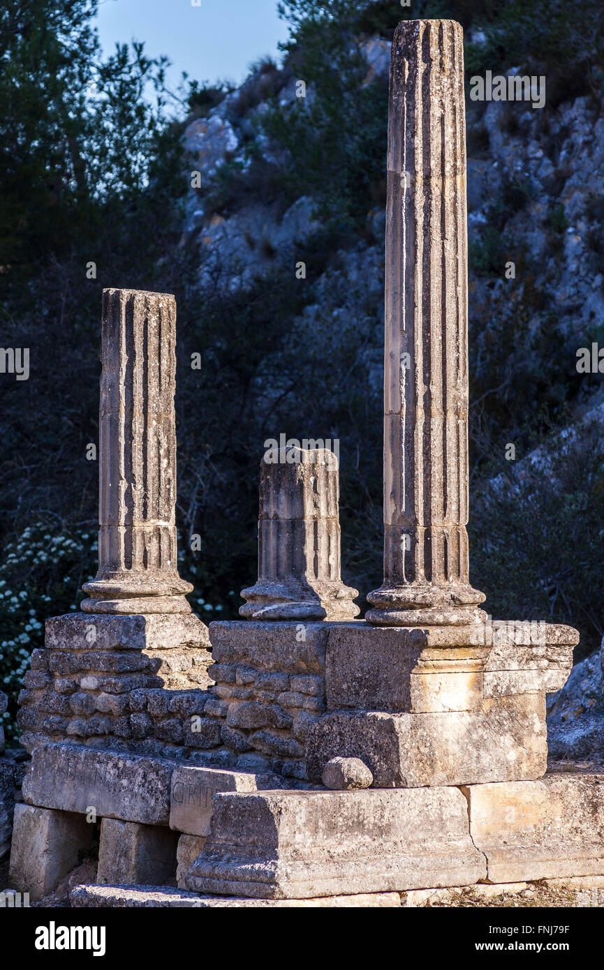 Les Antiques et les ruines de Glanum, Saint Remy de Provence, BDR