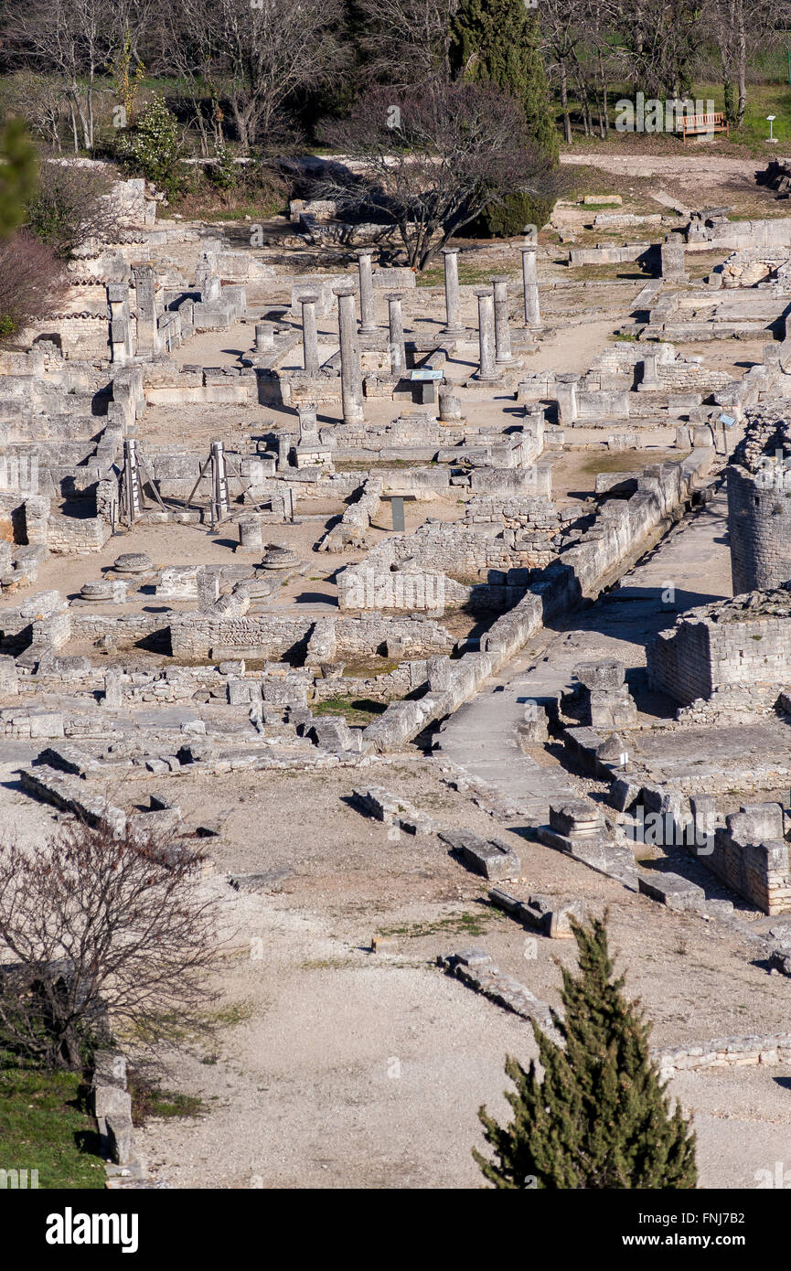 Les Antiques et les ruines de Glanum, Saint Remy de Provence, BDR