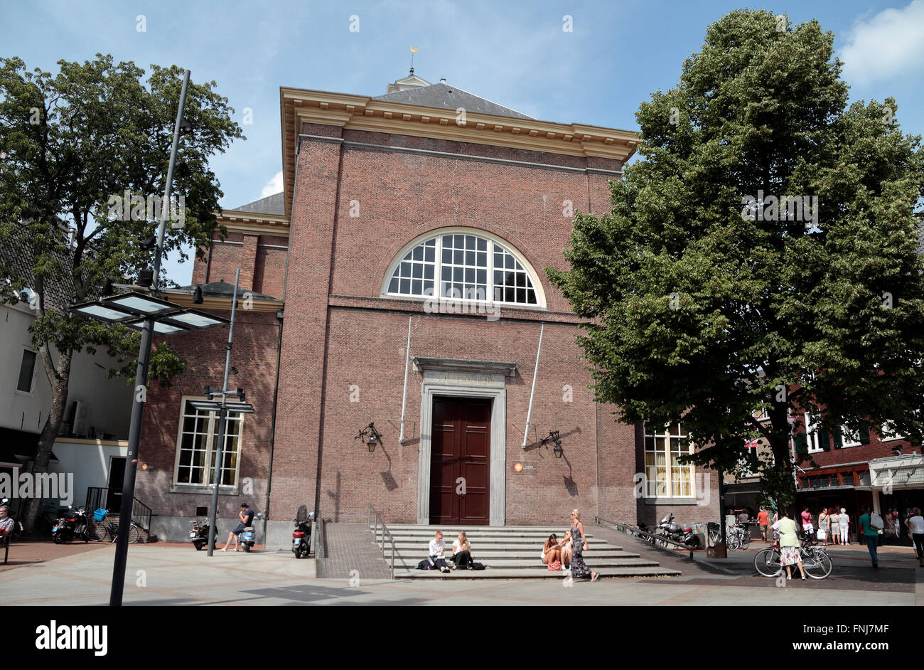 The De Nederlands Hervormde kerk (Dutch Reformed Church) in Den Bosch, Netherlands. Stock Photo