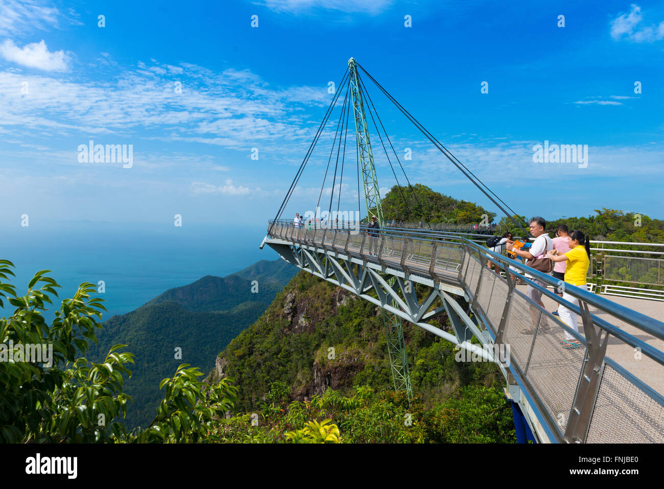 Langkawi sky bridge view hi-res stock photography and images
