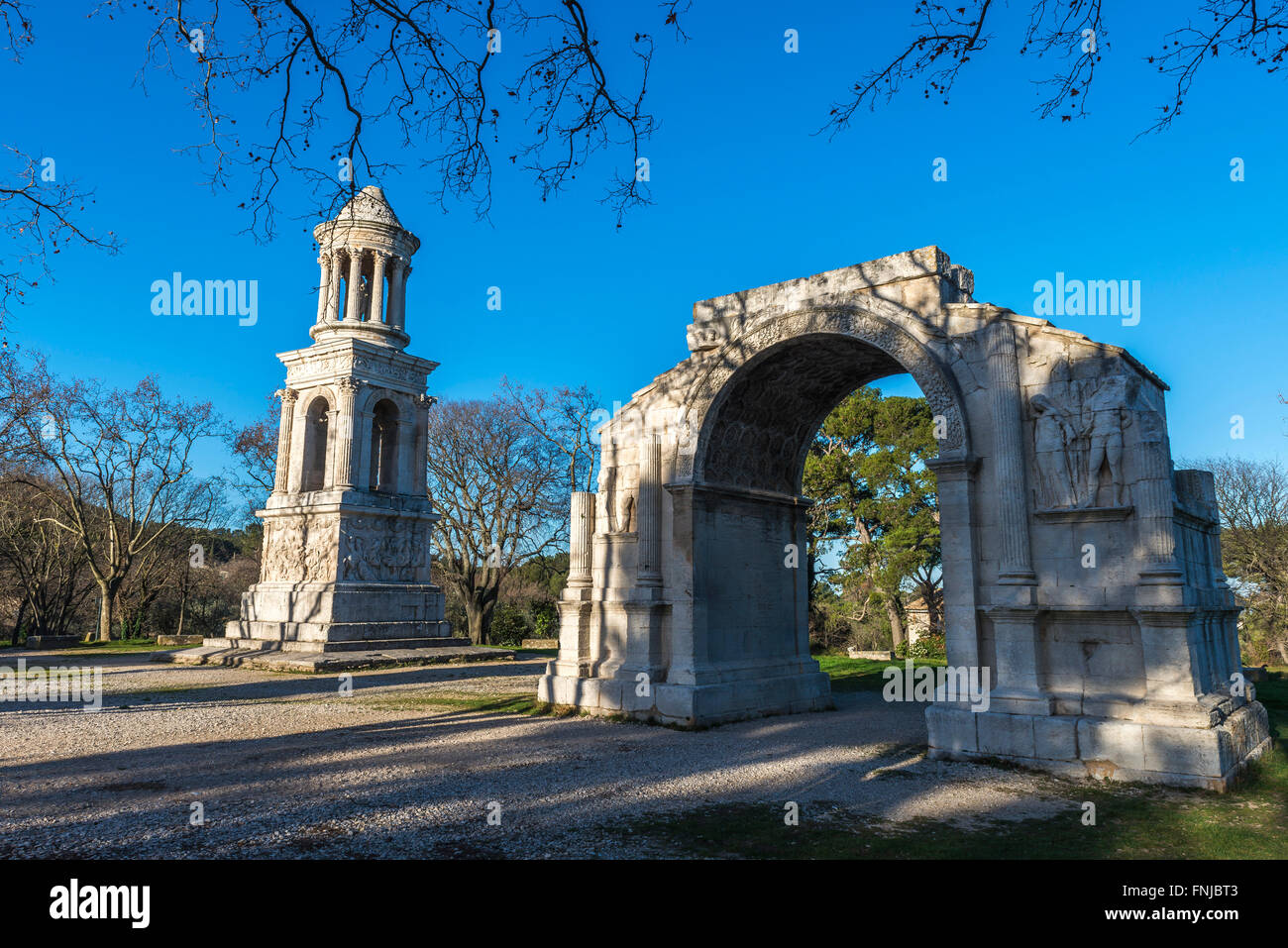 Les Antiques et les ruines de Glanum, Saint Remy de Provence, BDR