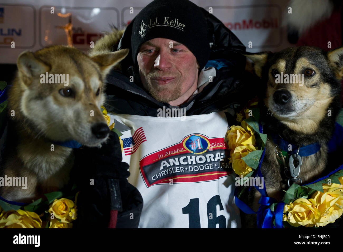 Nome, Alaska, USA. 15th Mar, 2016. Marc Lester/Alaska Dispatch News ...