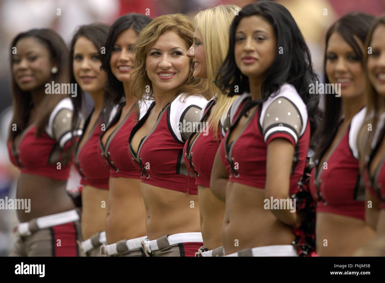 Bucs Cheerleaders Photos from Ravens vs. Bucs Game