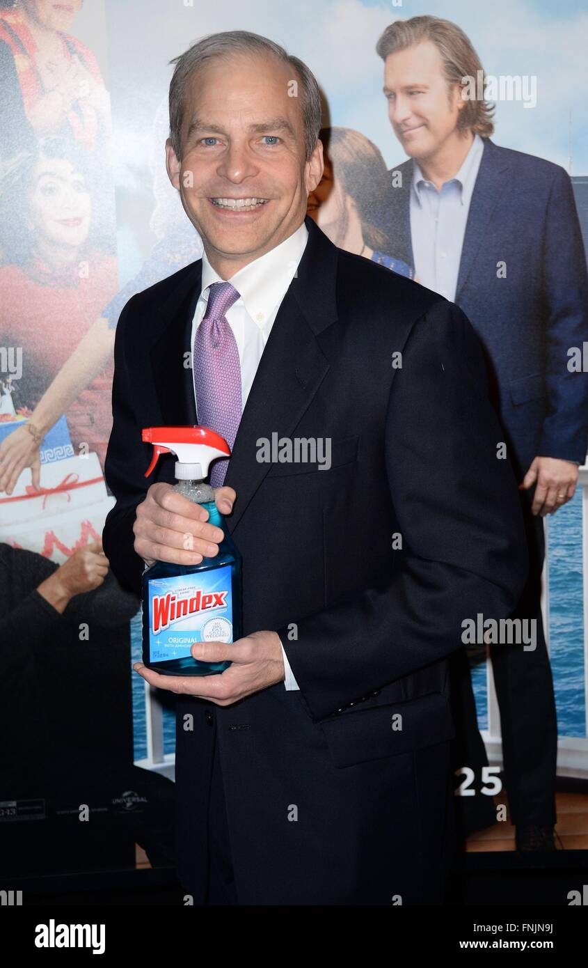 New York, NY, USA. 15th Mar, 2016. Herbert Fisk Johnson at arrivals for