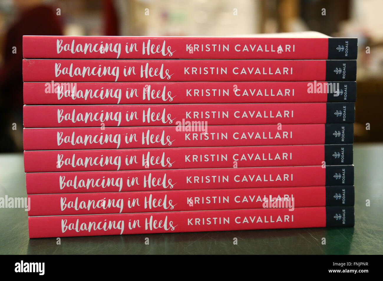 Huntington, New York, USA. 15th March, 2016. Kristin Cavallari signs copies of her book 'Balancing in Heels: My Journey to Health, Happiness, and Making it all Work' at Book Revue on March 15, 2016 in Huntington, New York. Credit:  Debby Wong/Alamy Live News Stock Photo