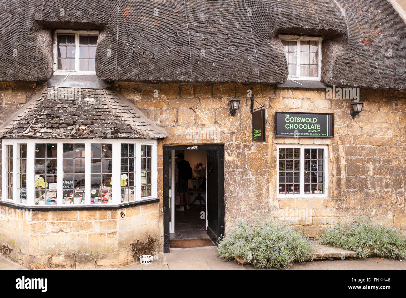 The Cotswold Chocolate company shop store in Broadway , Worcestershire