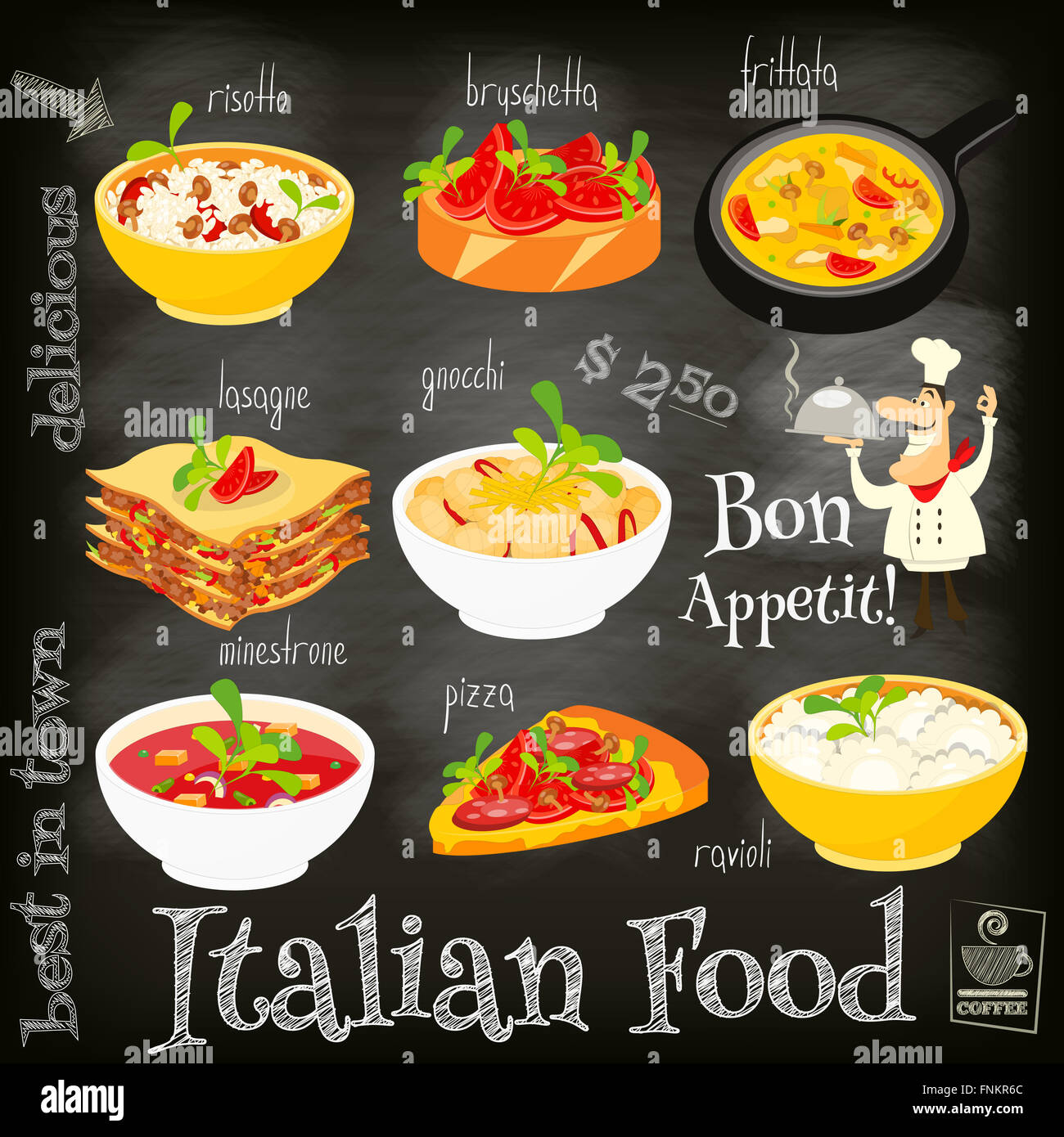 Italian Food Menu Backgrounds