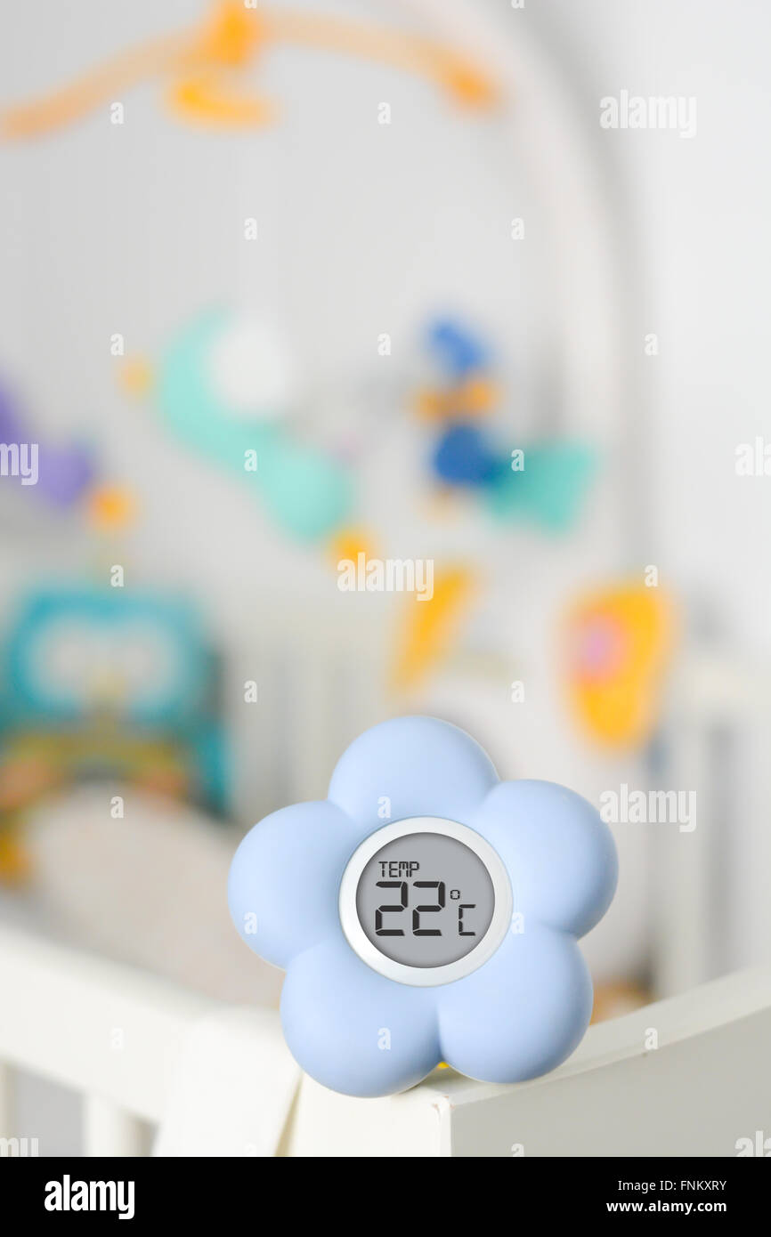 Baby room temperature monitor Stock Photo Alamy