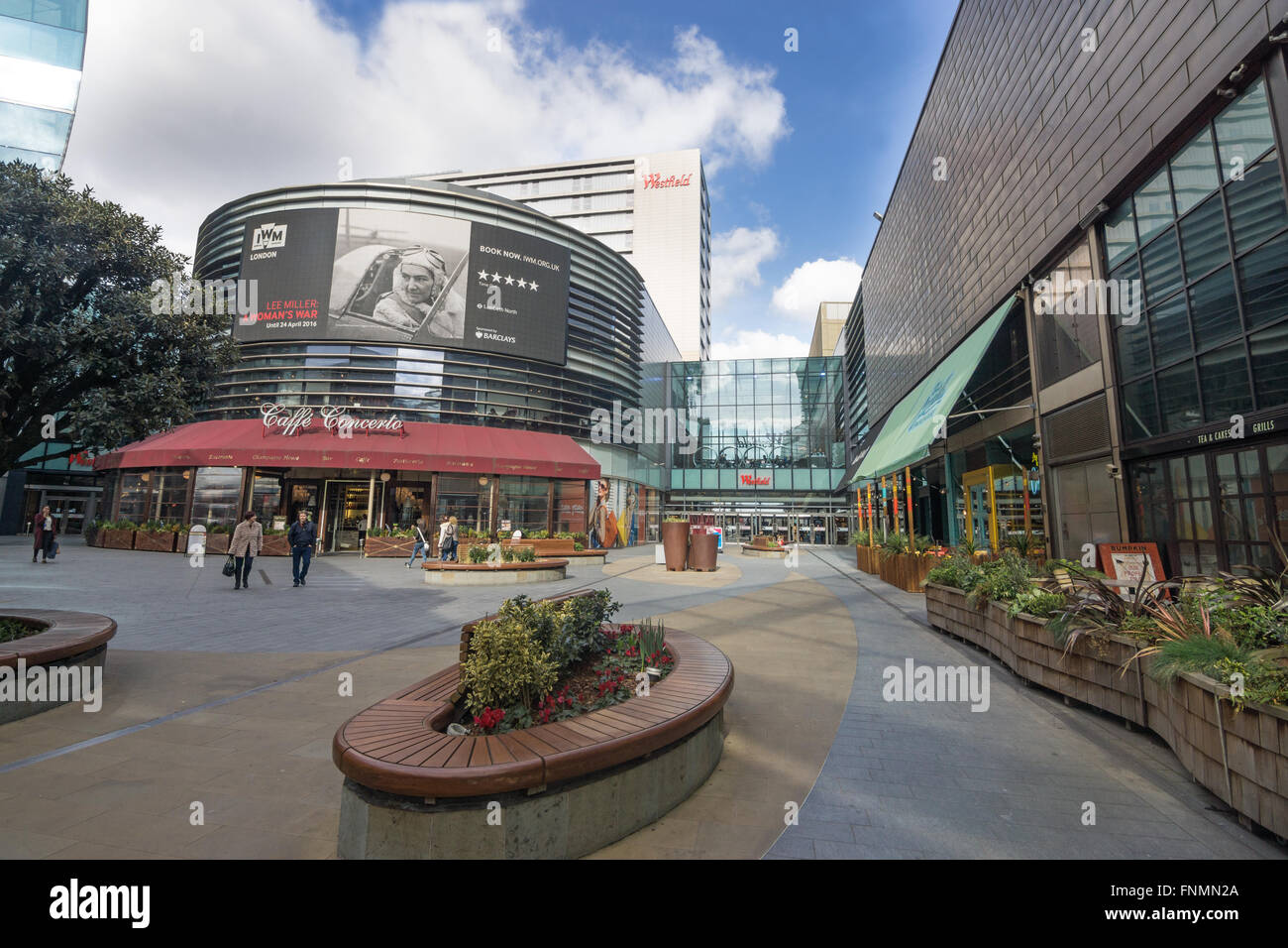 westfield shopping centre, stratford Stock Photo