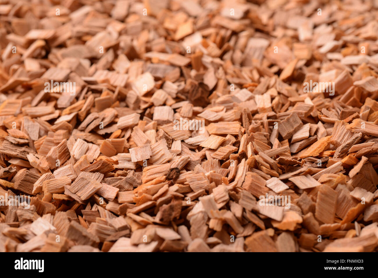 Background of wood chips Stock Photo