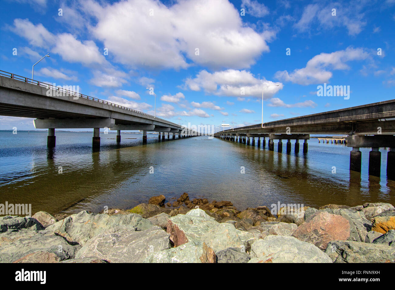 hornibrook bridge, ted smout bridge, queensland australia Stock Photo Alamy