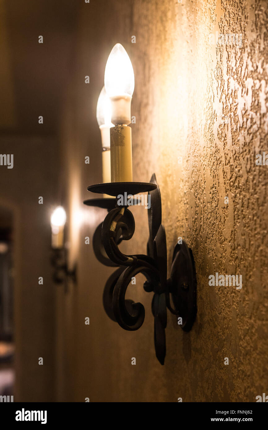 Candelabra candles hires stock photography and images Alamy