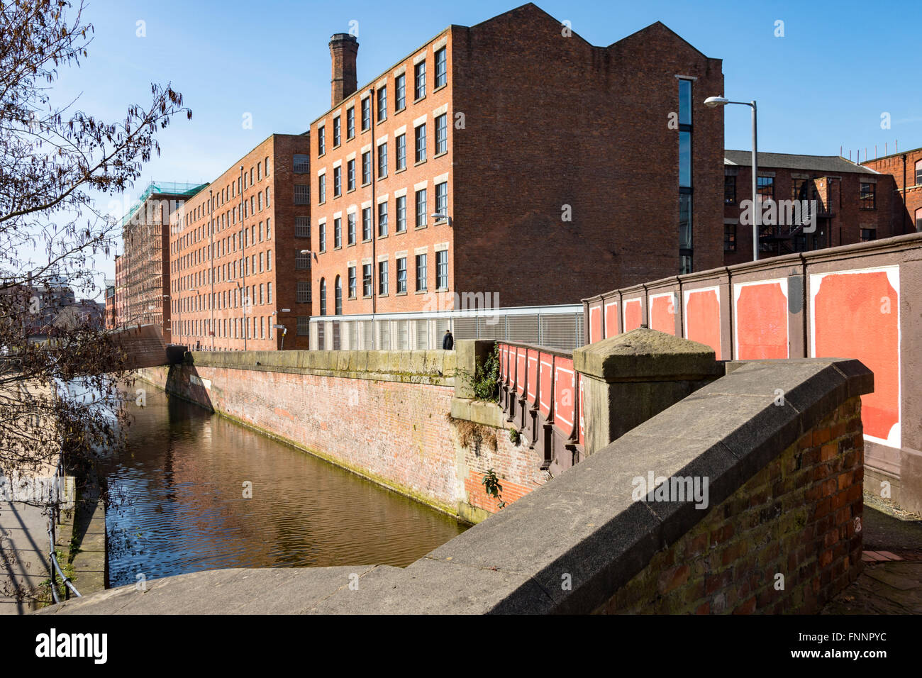 The Royal Mill complex and the Rochdale Canal, Redhill Street, New