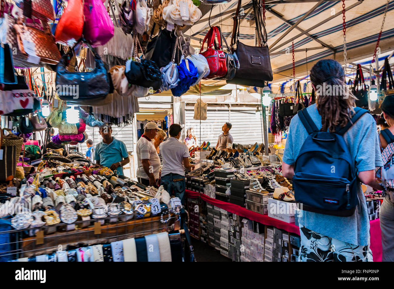 weekly market. Catania, Sicily, Italy Stock Photo Alamy