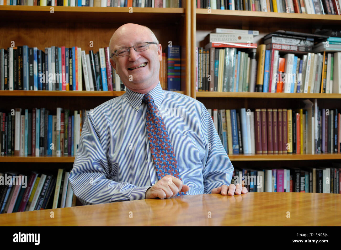 Professor Nigel Thrift Vice Chancellor, WARWICK UNIVERSITY Stock Photo