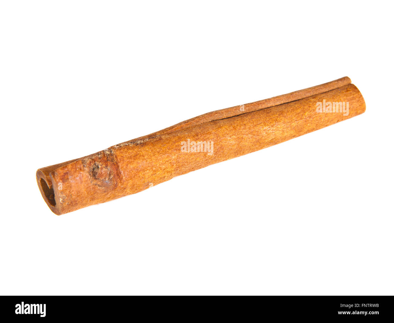 cinnamon stick on a white background Stock Photo - Alamy