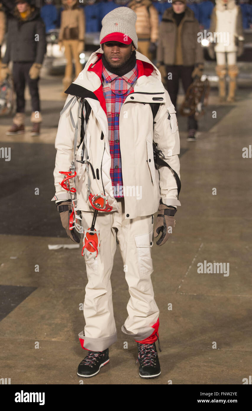 Moncler model hi-res stock photography and images - Page 3 - Alamy