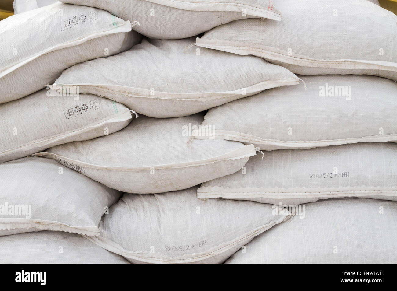 2 sand bags Stock Photo - Alamy