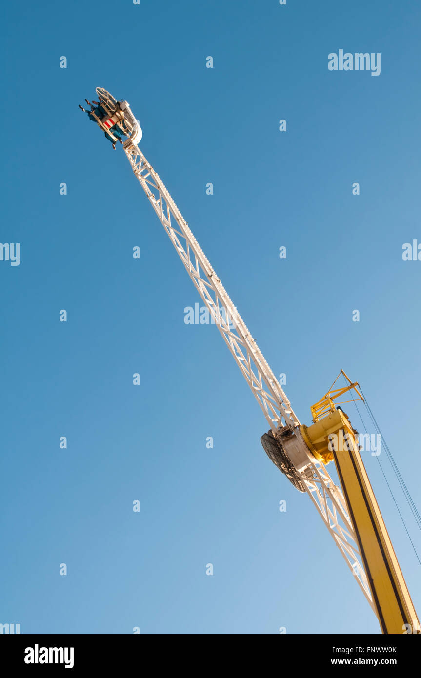 The Booster A 130ft High Pleasure Ride On Brighton Pier In East Sussex Stock Photo Alamy