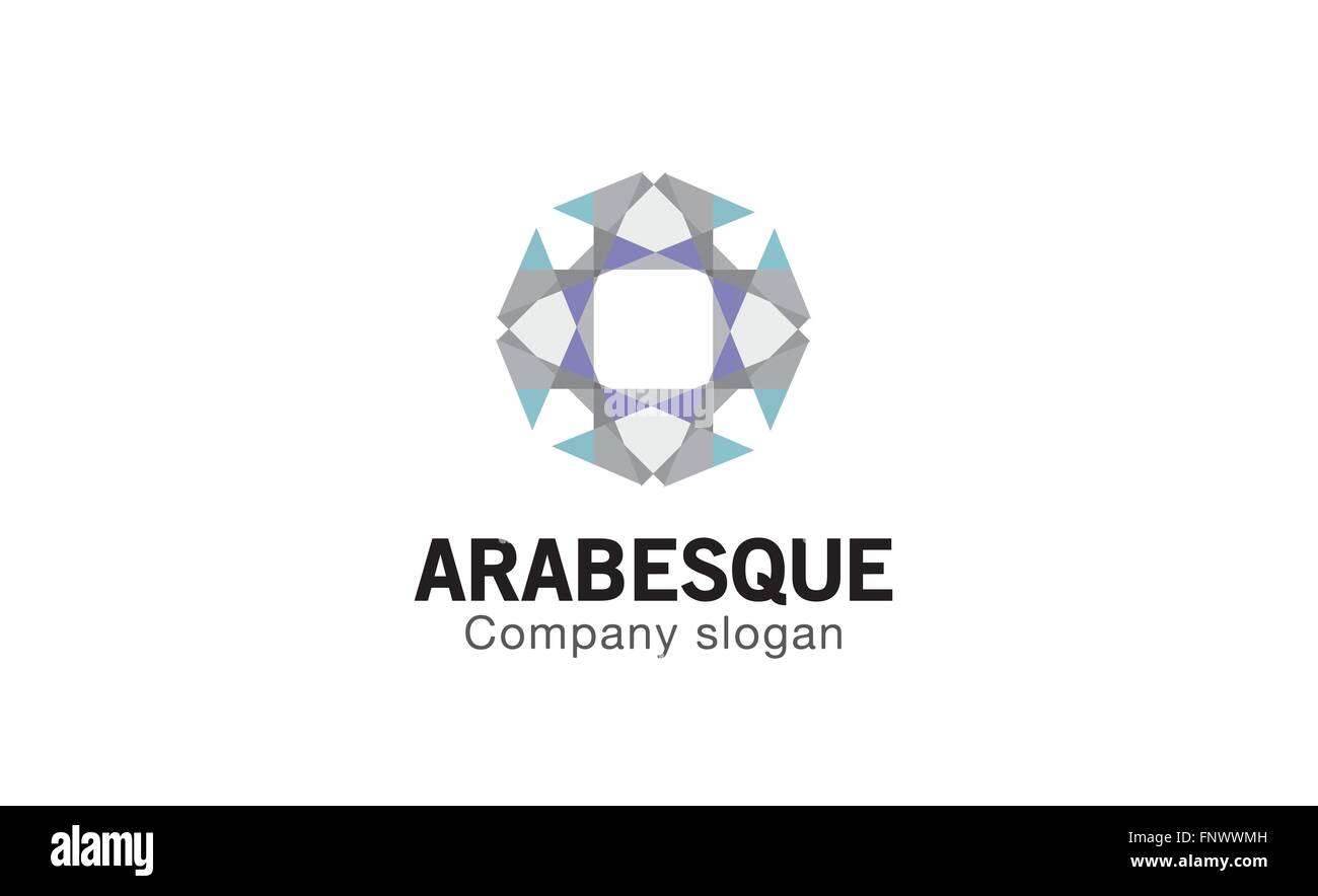 Arabesque Design Illustration Stock Vector