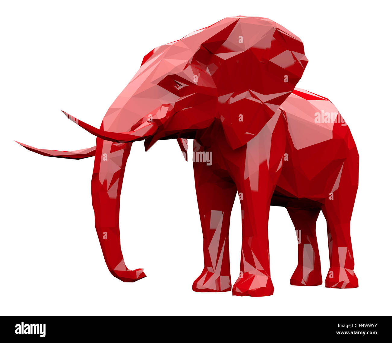 Red elephant logo hires stock photography and images Alamy