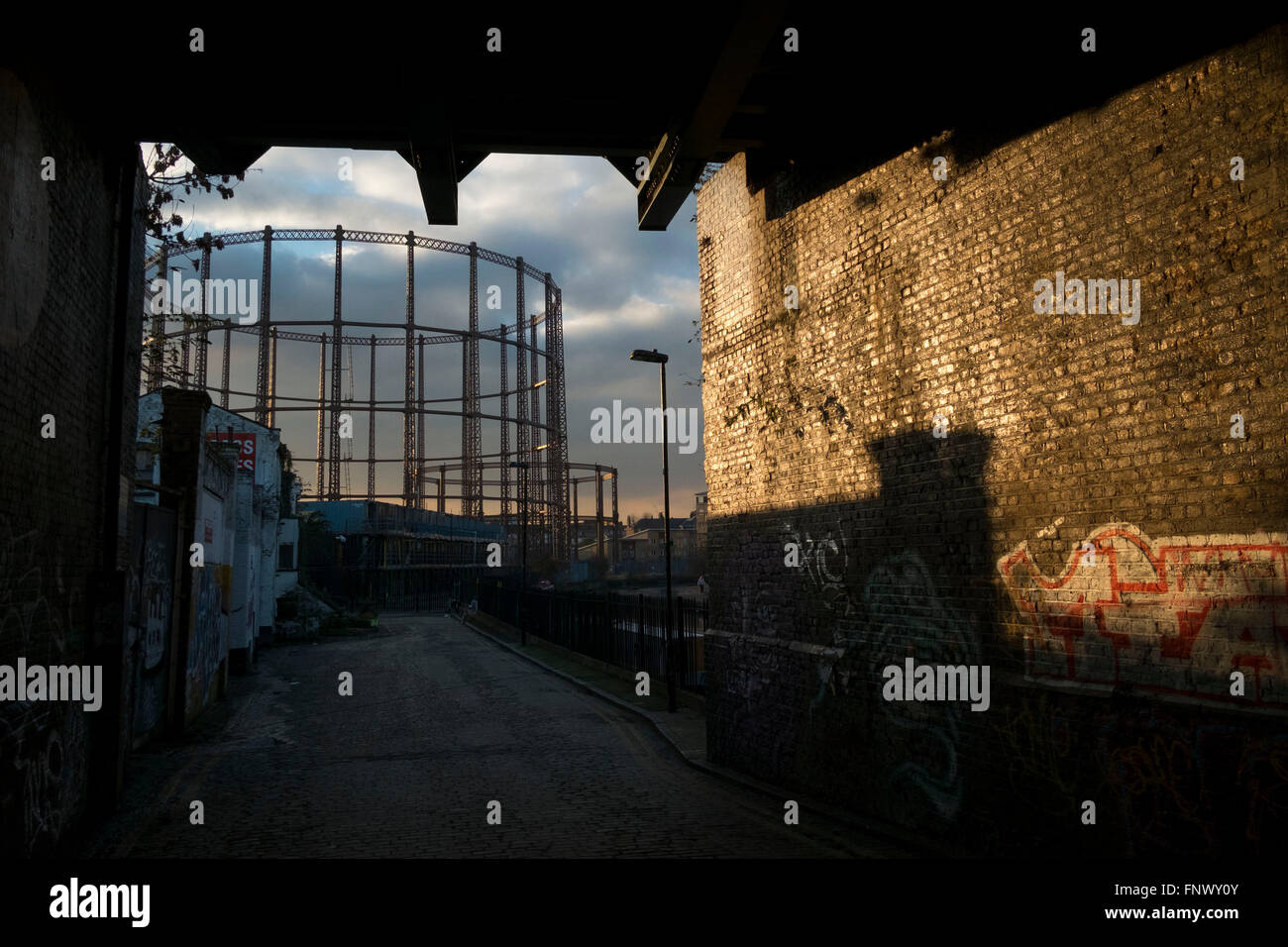 Hackney gas towers london hires stock photography and images Alamy