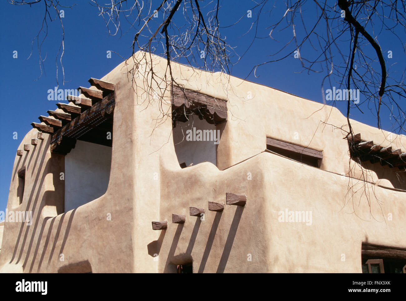 Museum of Fine Arts, Santa Fe, New Mexico, U.S.A. Stock Photo