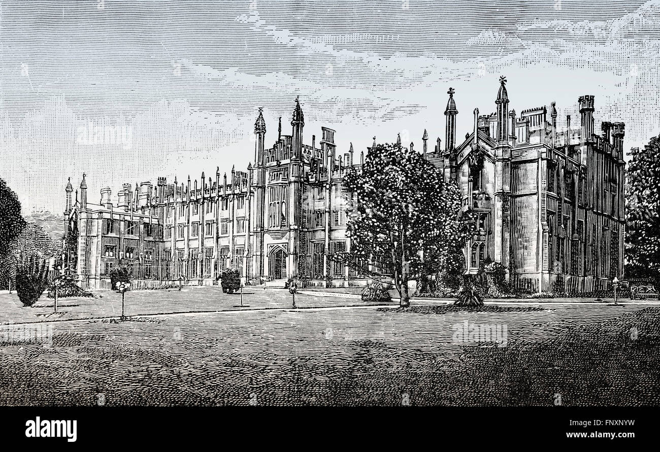 Wesleyan Theological Institution, Richmond, England, 19th century Stock Photo