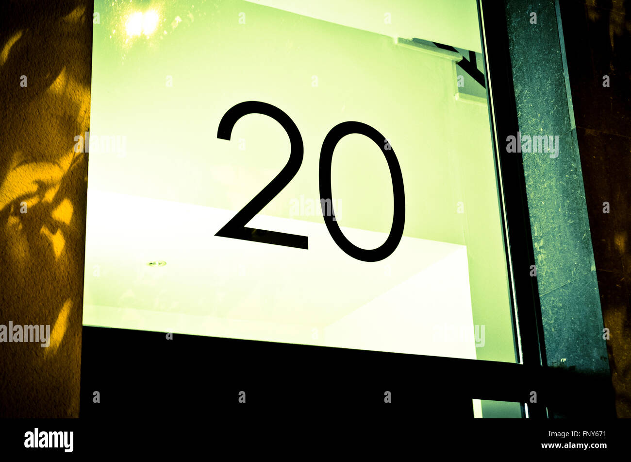 Twenty Number 20 High Resolution Stock Photography and Images - Alamy