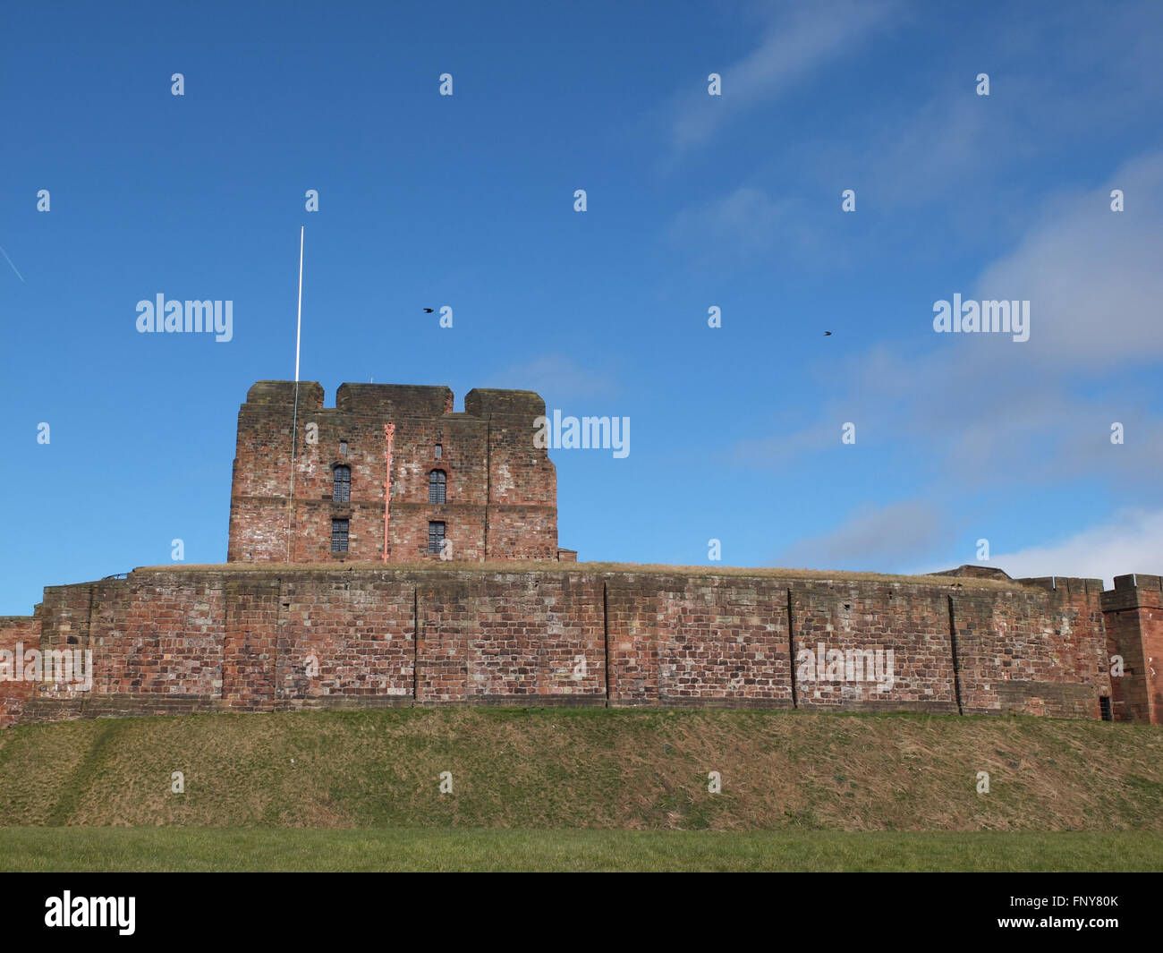 Carlisle  castle Stock Photo