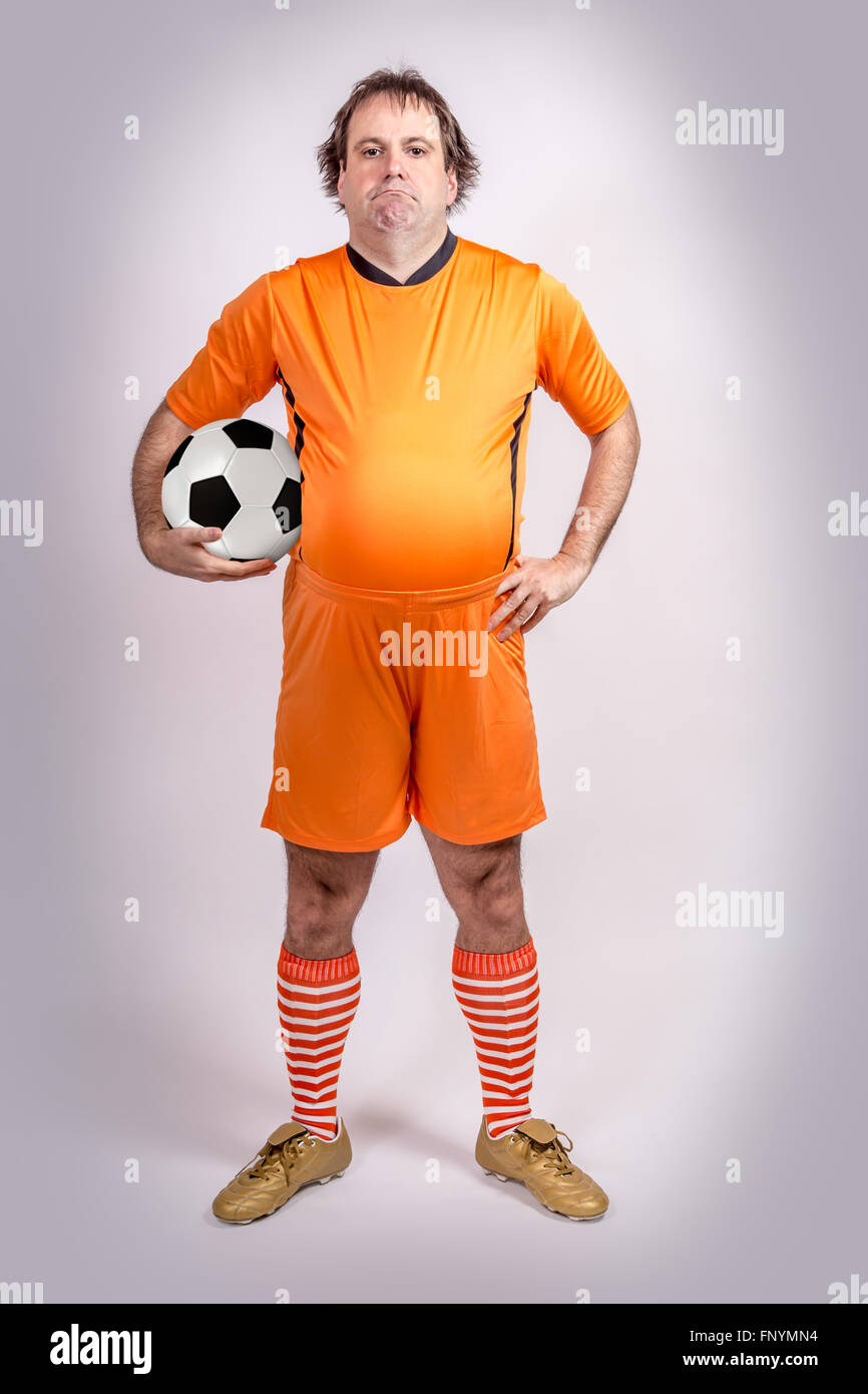 Fat football red hi-res stock photography and images - Alamy