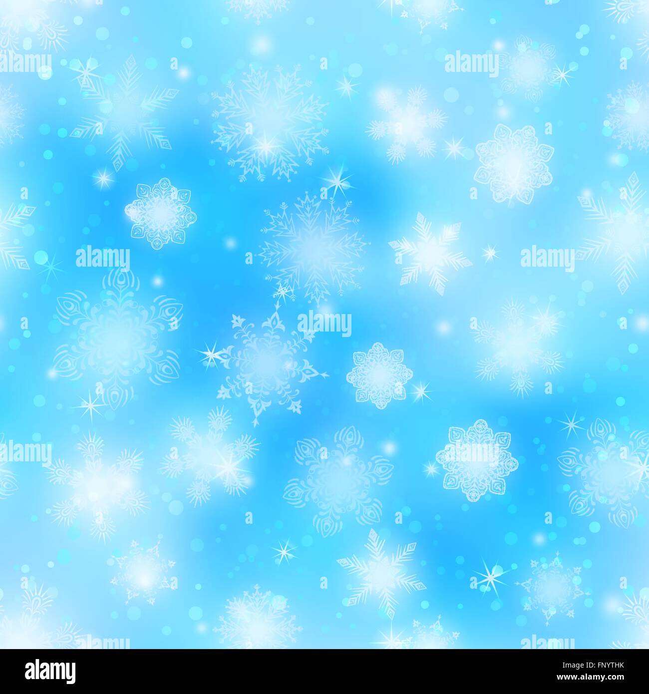 Snowflakes, Seamless Wallpaper Stock Vector Image & Art - Alamy