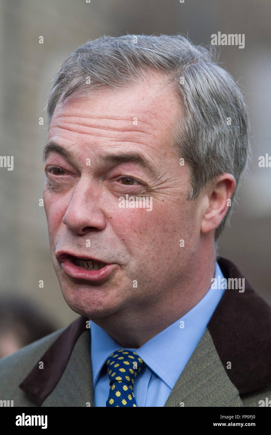 Nigel Farage Budget Reaction Hi-res Stock Photography And Images - Alamy
