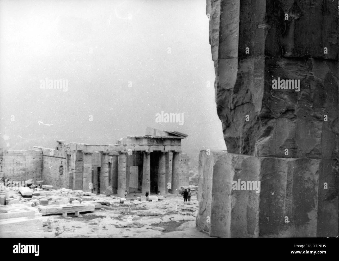 1962 - Parthenon in Athens © Keystone Pictures USA/ZUMAPRESS.com/Alamy Live News Stock Photo