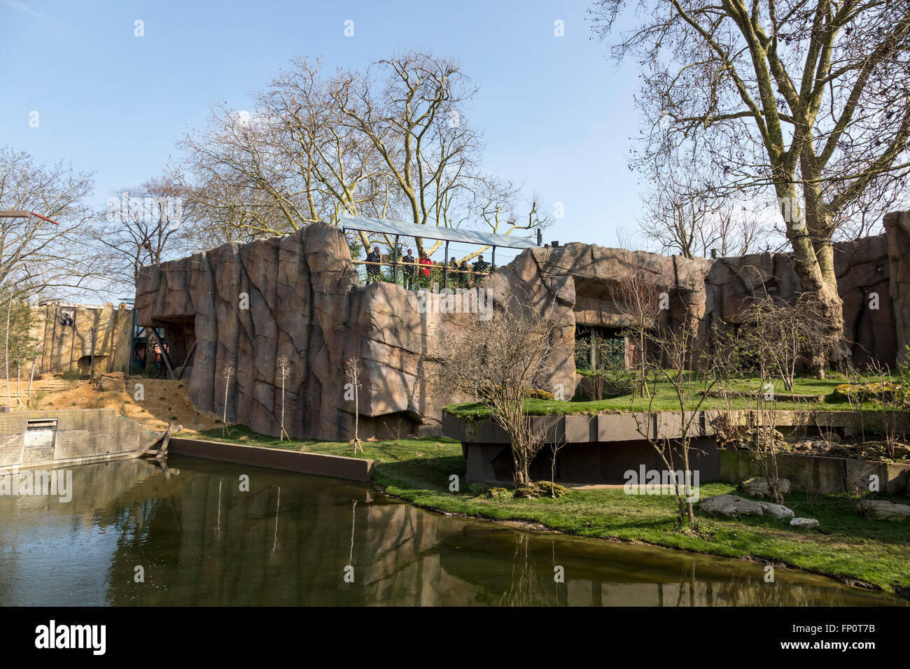 London zoo lion enclosure hi-res stock photography and images - Alamy