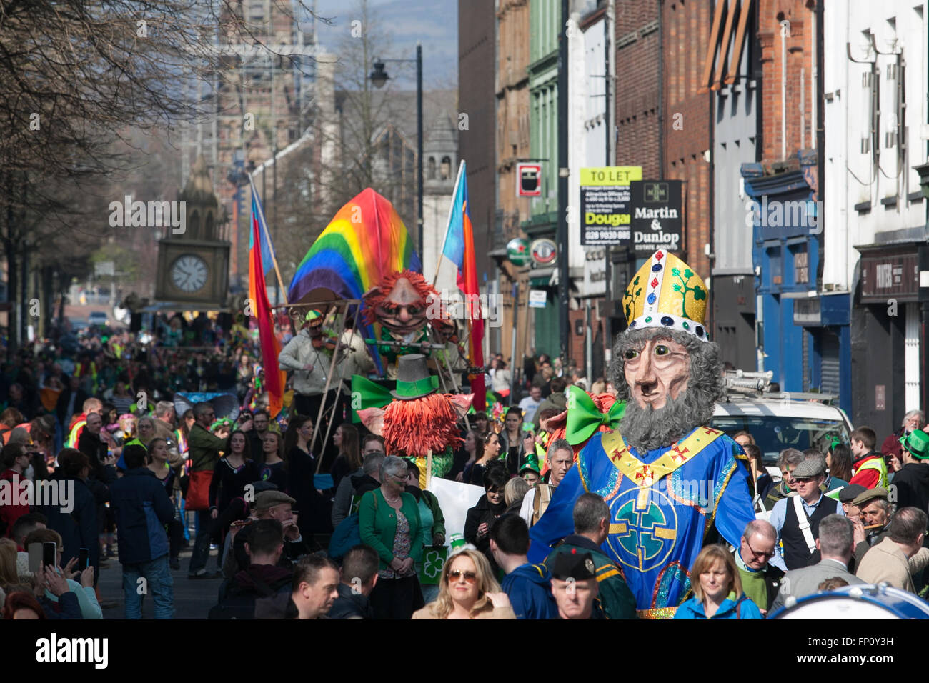 custom house square belfast st patricks day