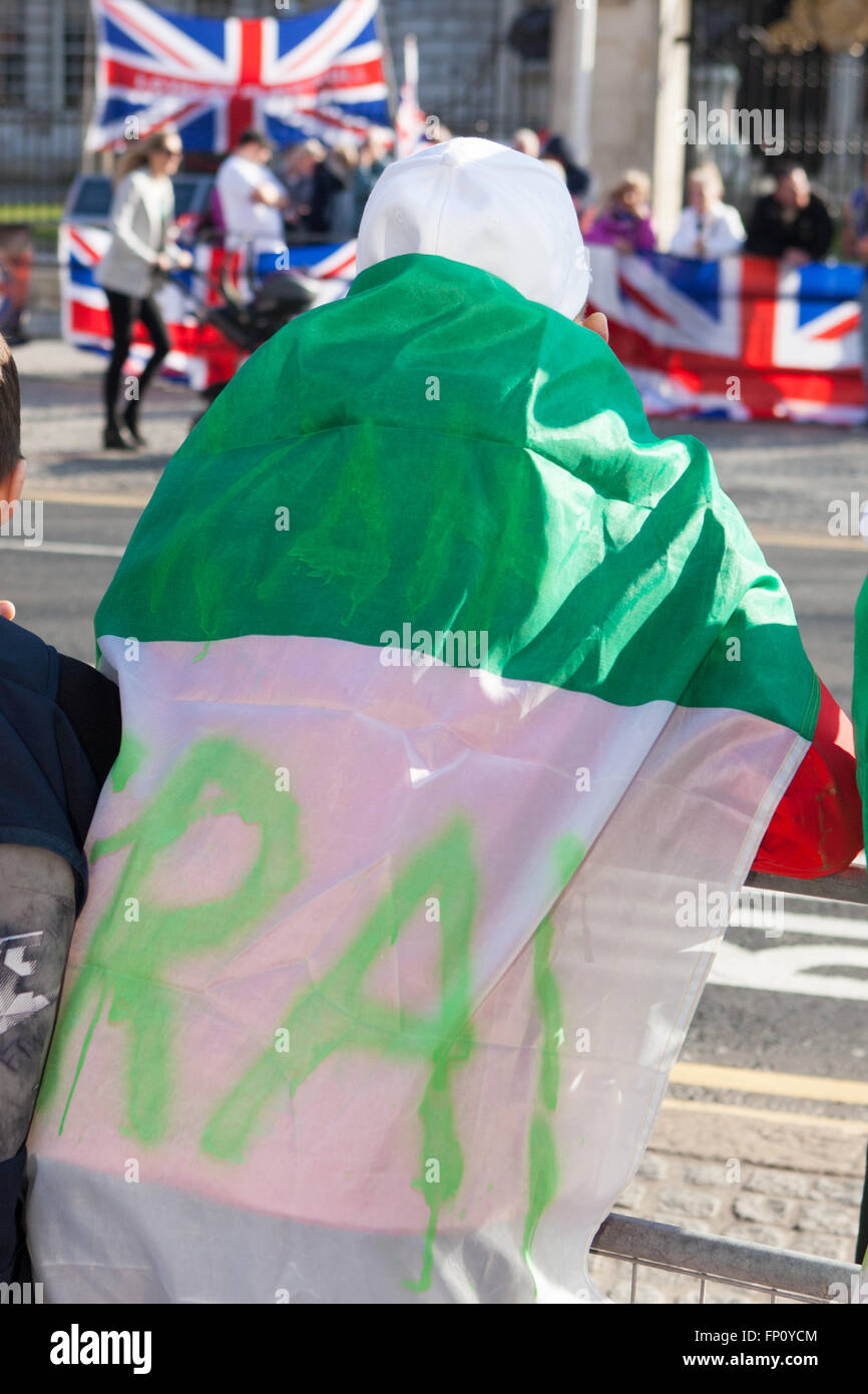 Dancing outside belfast city hall hi-res stock photography and images